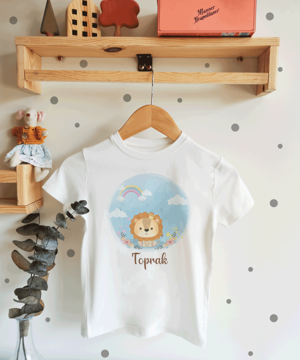 Aslan Desenli Çocuk T-shirt