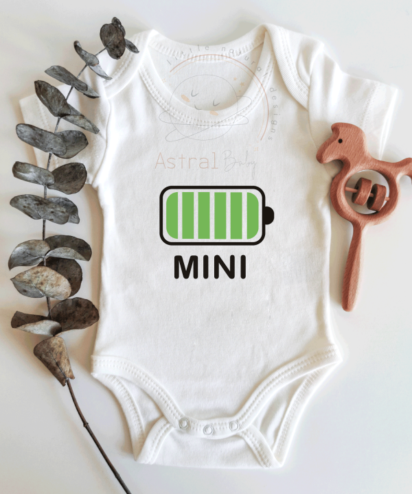 Battery Mini Kısa / Uzun Kol Çıtçıtlı Bebek Body