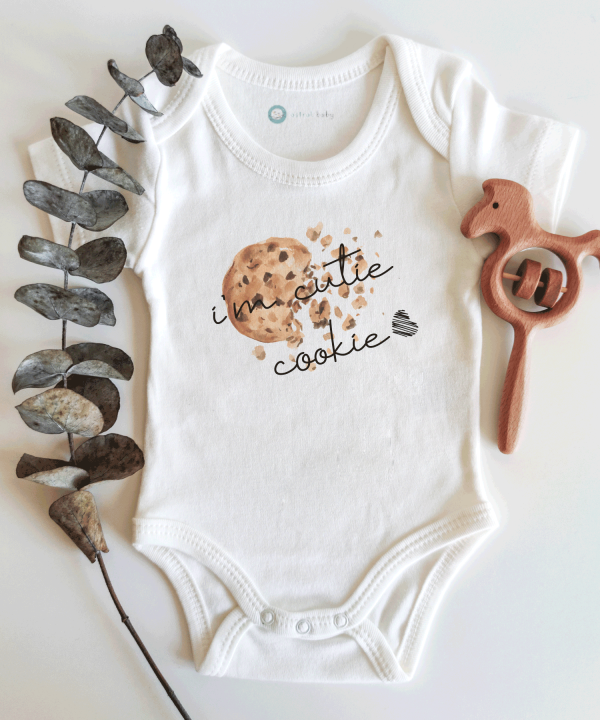 Cutie Cookie Kısa / Uzun Kol Çıtçıtlı Bebek Body