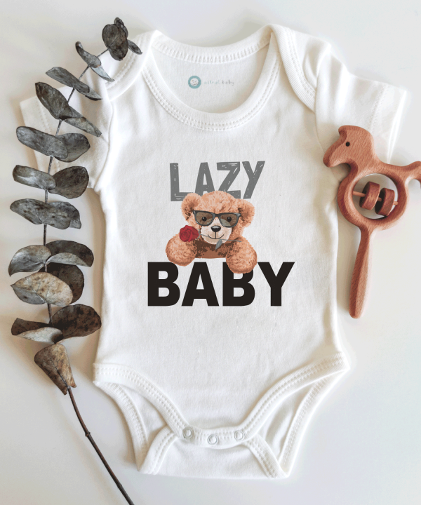 Lazy Baby Kısa / Uzun Kol Çıtçıtlı Bebek Body