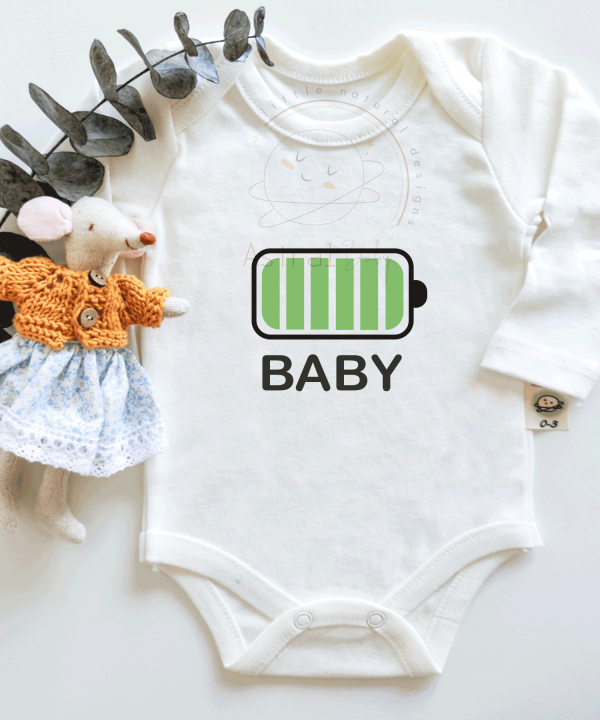 Baby Battery Kısa / Uzun Kol Çıtçıtlı Bebek Body